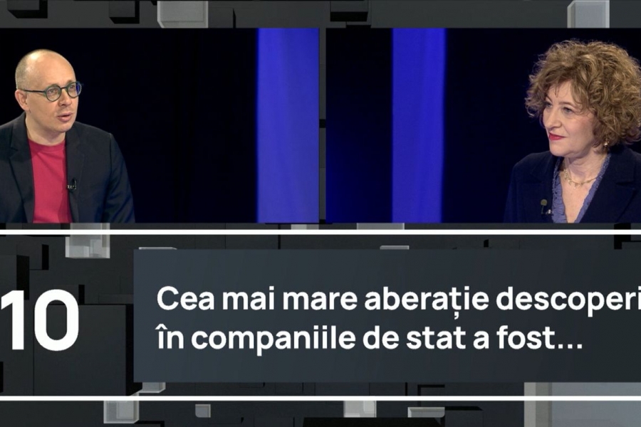 Viceprim-ministrul Oana Gheorghiu la „În fața ta”: Transformarea companiilor de stat și destinul TAROM, CFR, Metrorex