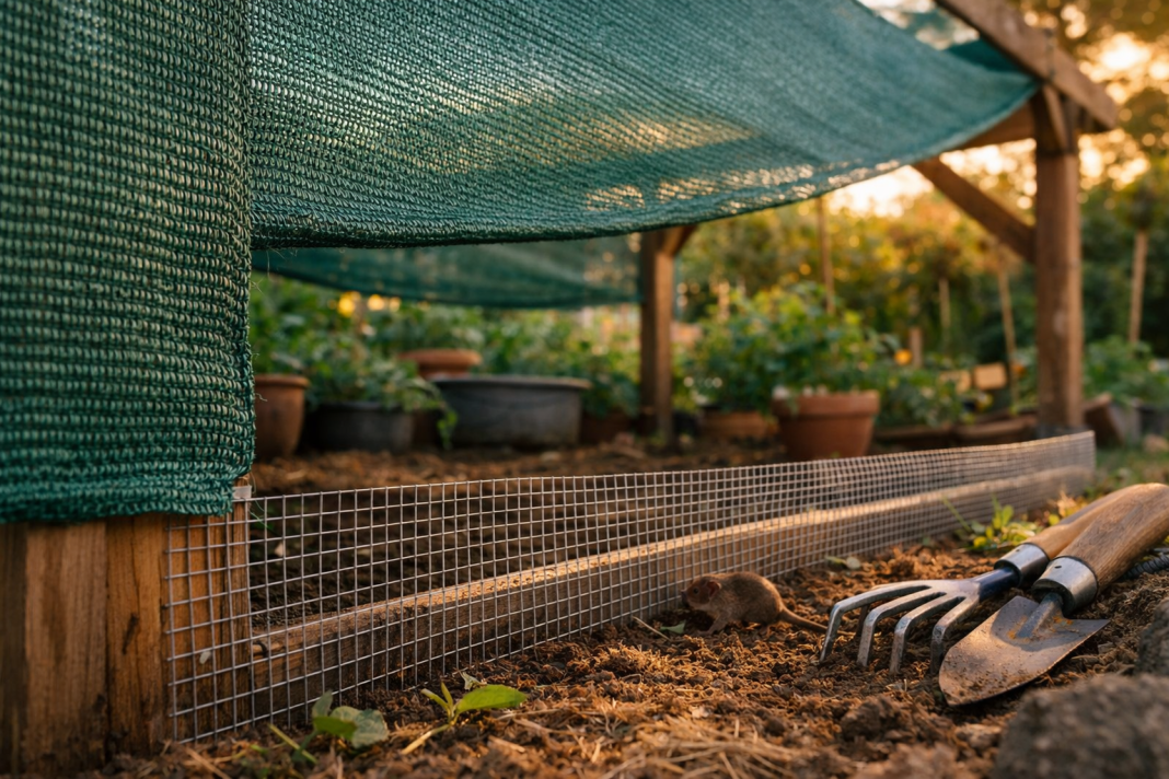 Plasa de umbrire poate împiedica accesul rozătoarelor?