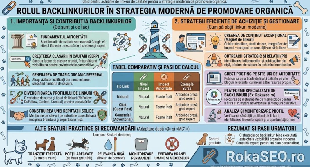 Rolul backlinkurilor în strategia modernă de promovare organică Rolul backlinkurilor în strategia modernă de promovare organică